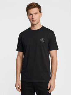 Мъжка тениска Calvin Klein Monogram Logo – Black