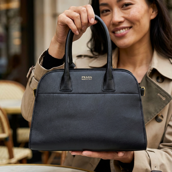 Дамска чанта Prada – Structured Top Handle Bag