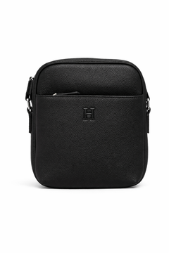 Мъжка кожена чанта Hermès – Men’s Black Leather Crossbody Bag