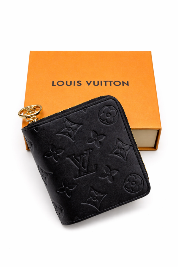 Дамски  портфейл Louis Vuitton Monogram Empreinte Zippy Wallet – Black