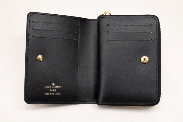 Дамски  портфейл Louis Vuitton Monogram Empreinte Zippy Wallet – Black