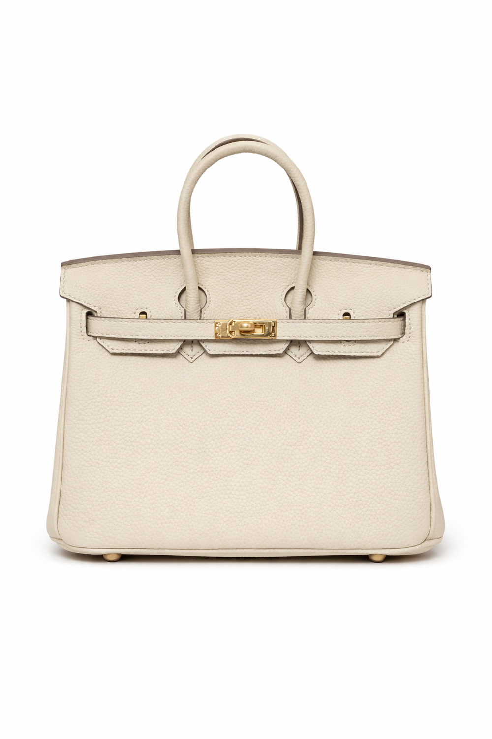 Дамска чанта Hermès Birkin Style Bag – Cream Leather